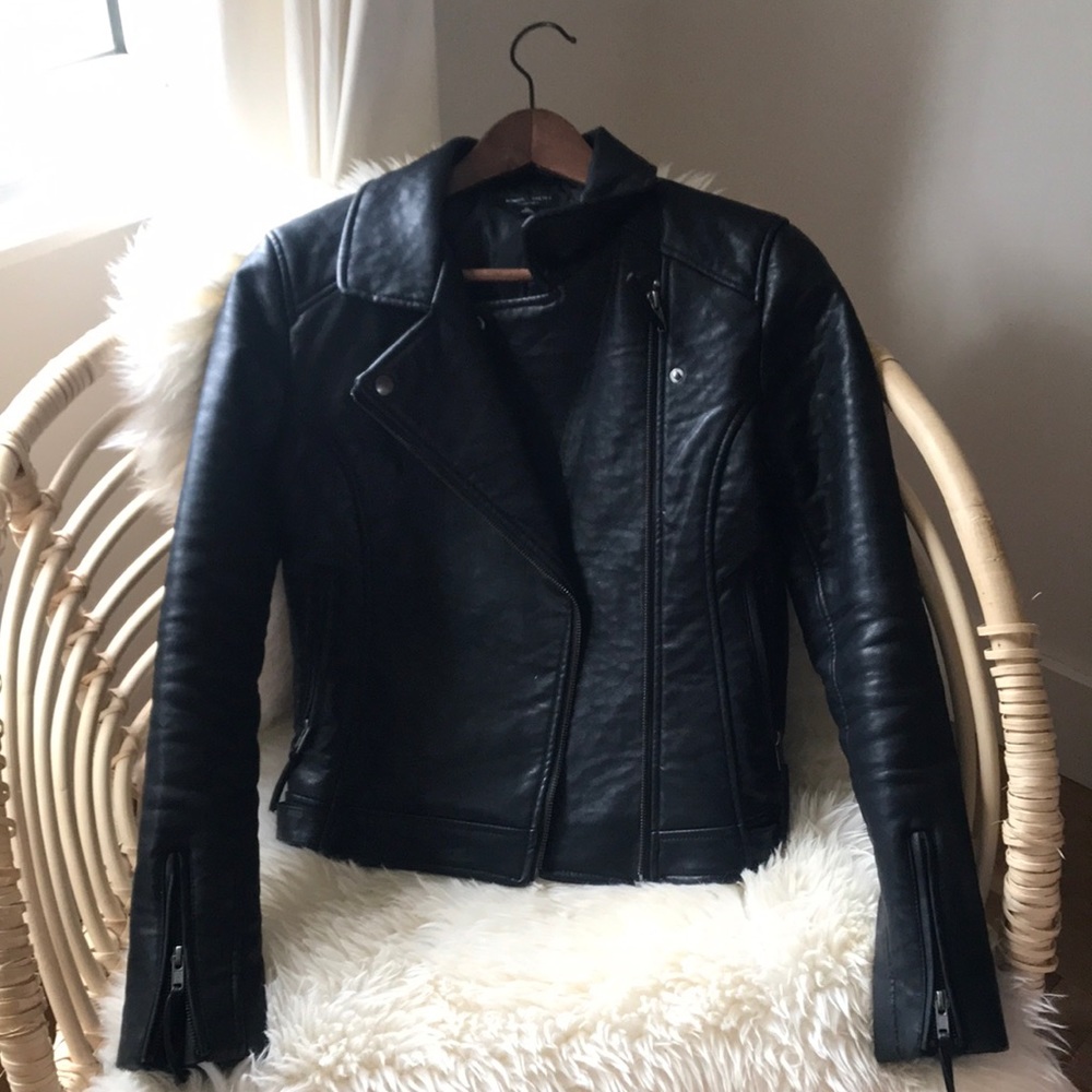 Romeo & Juliet Couture Vegan Leather Jacket
